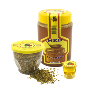 Med, cvjetni prah, propolis
